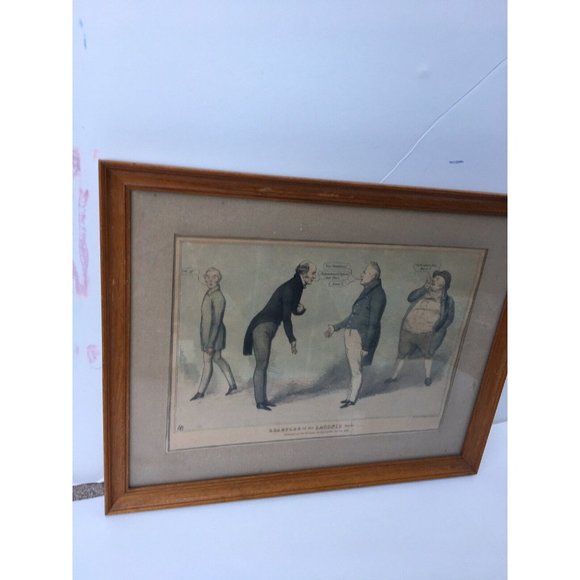 Tableaux Cadres Illustration Examples Laconic by CMotte Leicester Sq- HB 18"x14" - Picture 9 of 9